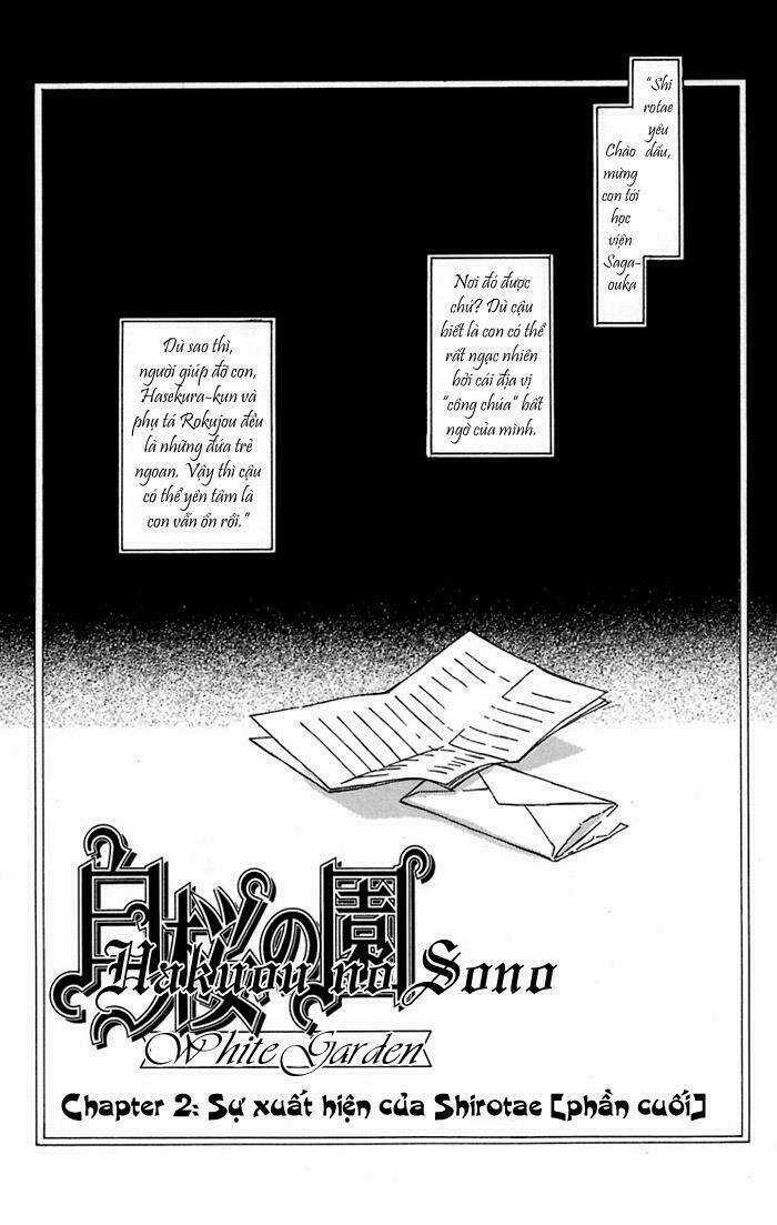 Hakuou No Sono - Chapter 2 - Trang 1