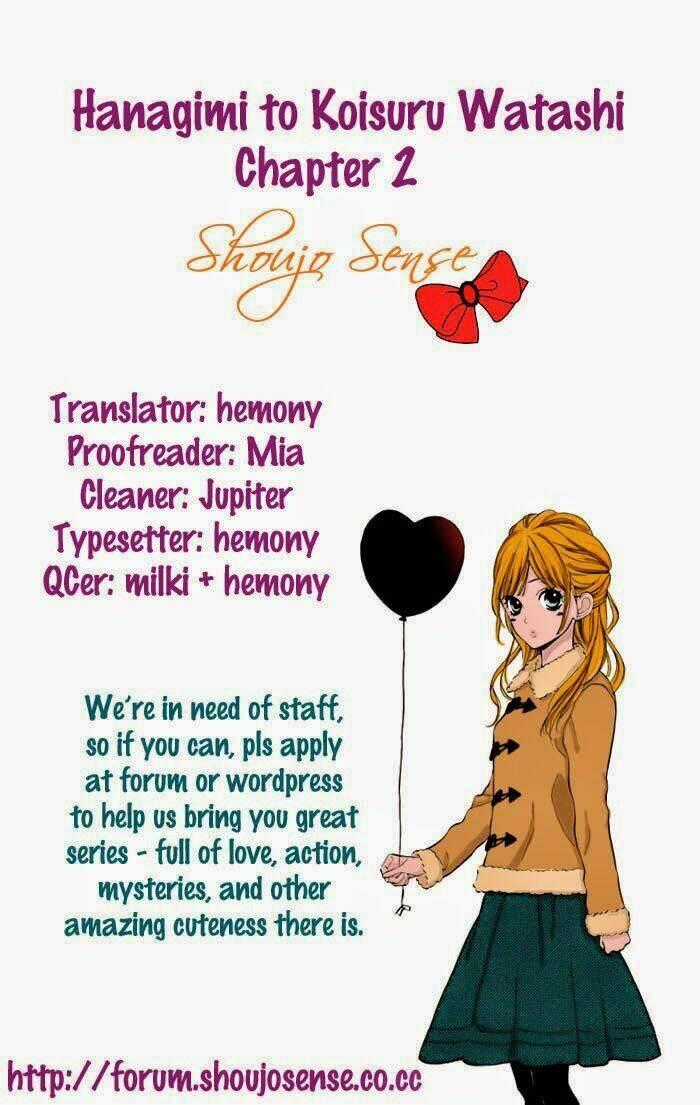 Hanagimi To Koisuru Watashi - Chapter 2 - Trang 1