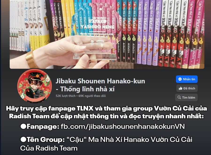 Hanako-Kun Nhà Xí - Chapter 101 - Trang 3