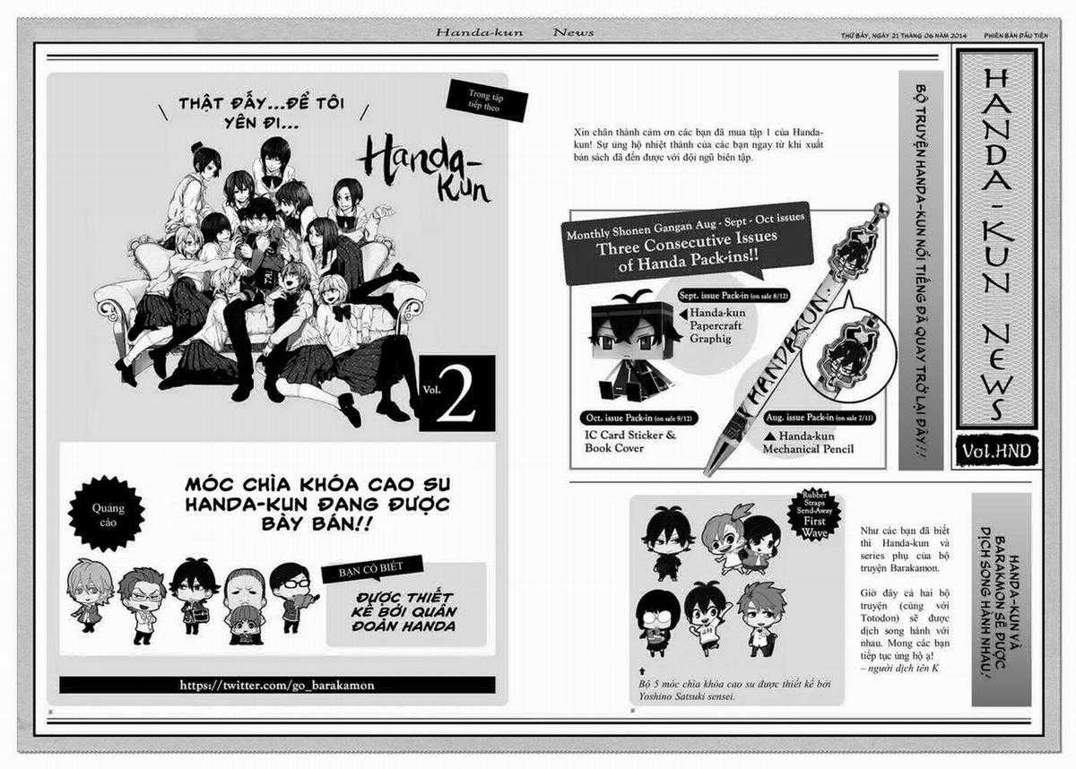 Handa-kun - Chapter 5.5 - Trang 5
