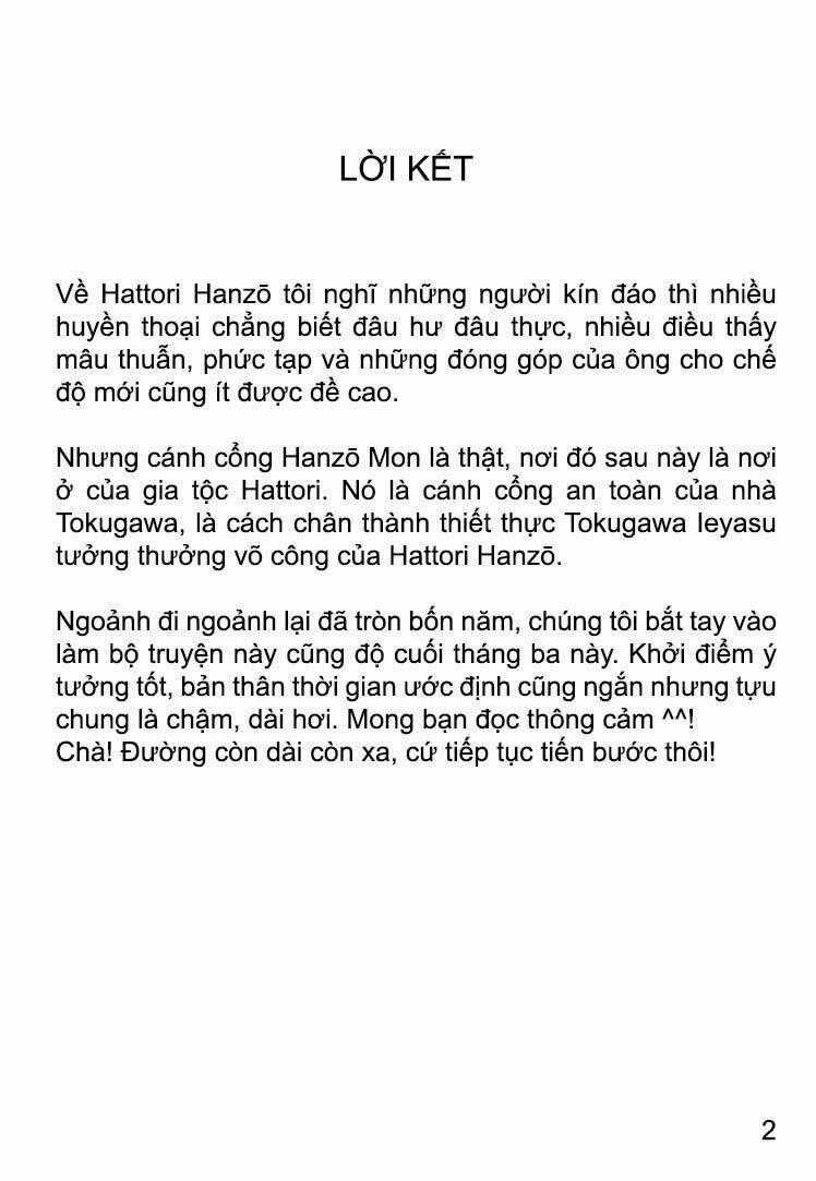 Hanzou No Mon - Chapter 64.3 - Trang 58