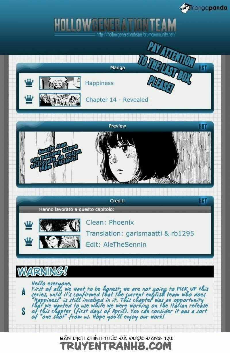 Happiness - Chapter 14 - Trang 1