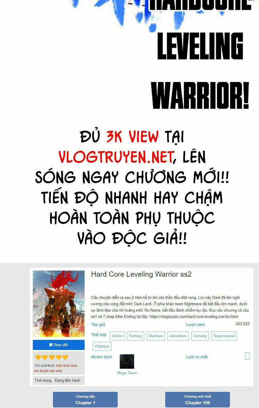 Hard Core Leveling Warrior Ss2 - Chapter 112 - Trang 100