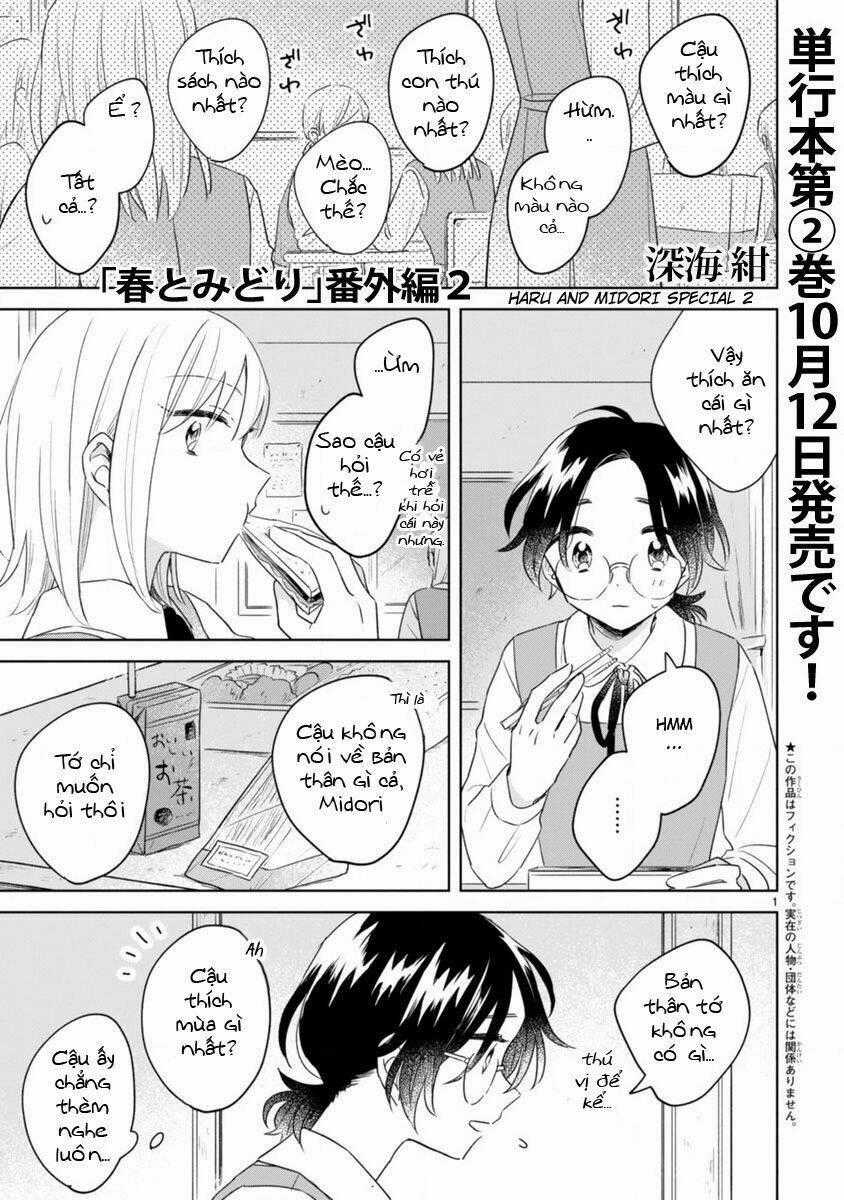 Haru And Midori - Chapter 9.5 - Trang 1