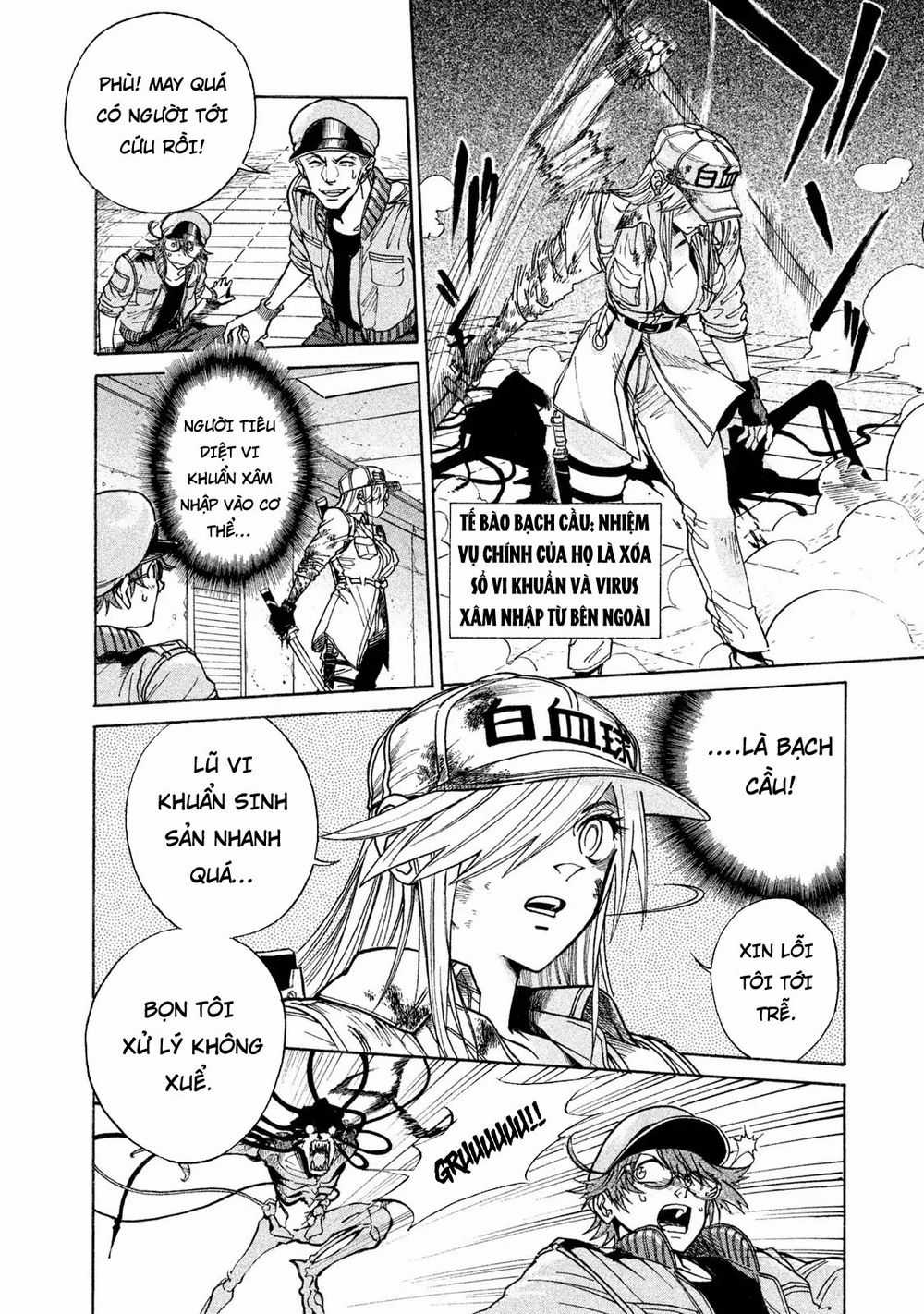 Hataraku Saibou Black - Chapter 1.1 - Trang 24