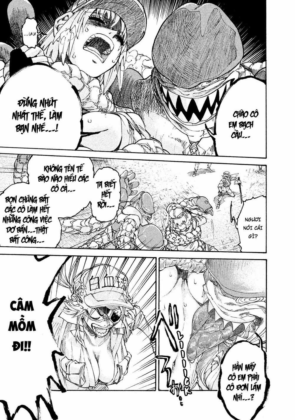 Hataraku Saibou Black - Chapter 4 - Trang 17