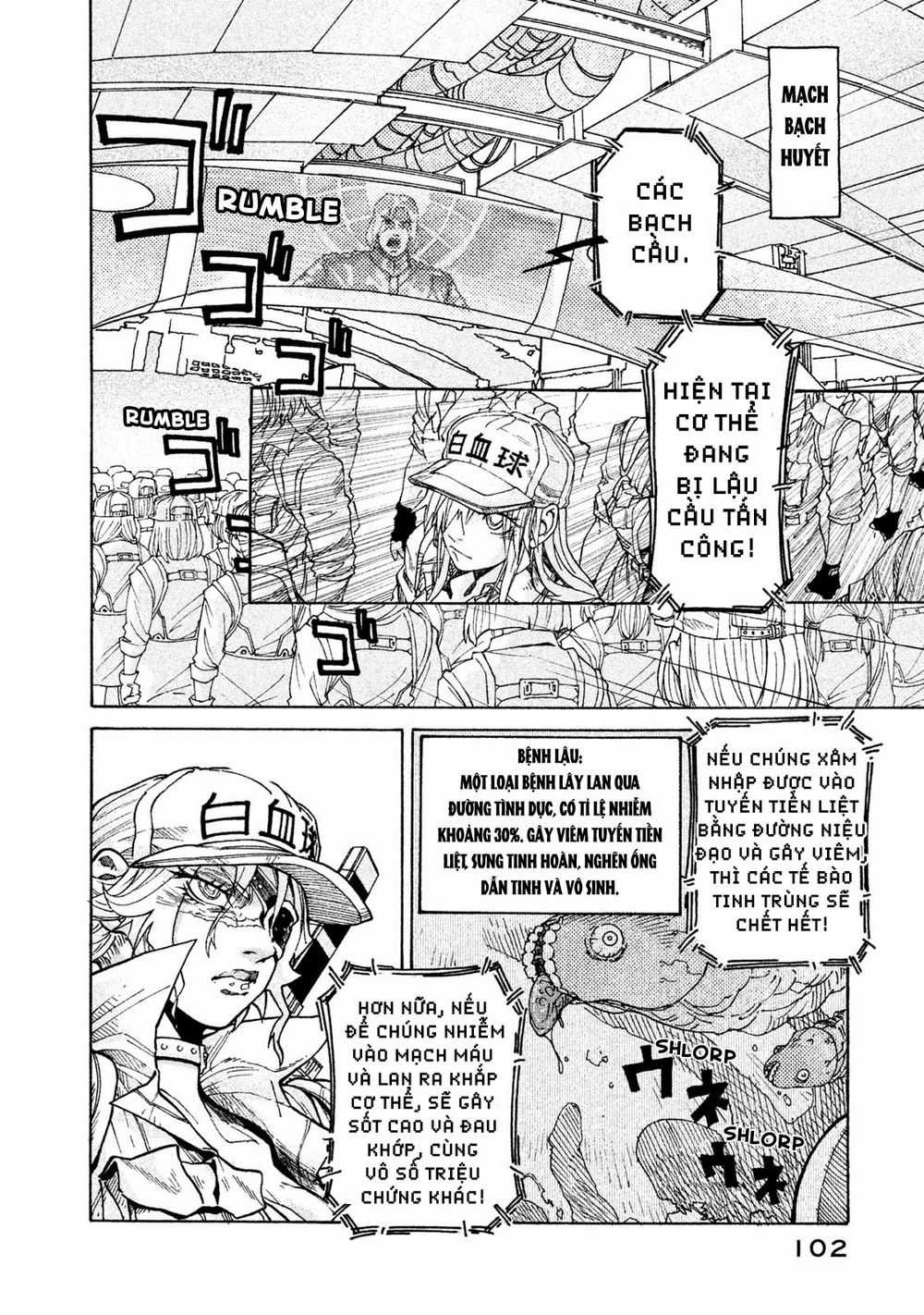 Hataraku Saibou Black - Chapter 4 - Trang 6