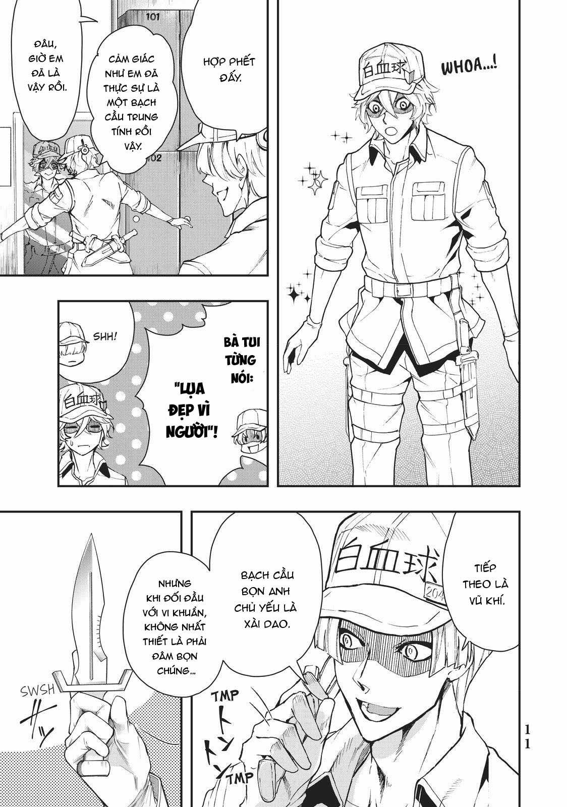 Hataraku Saibou: White - Chapter 1 - Trang 12