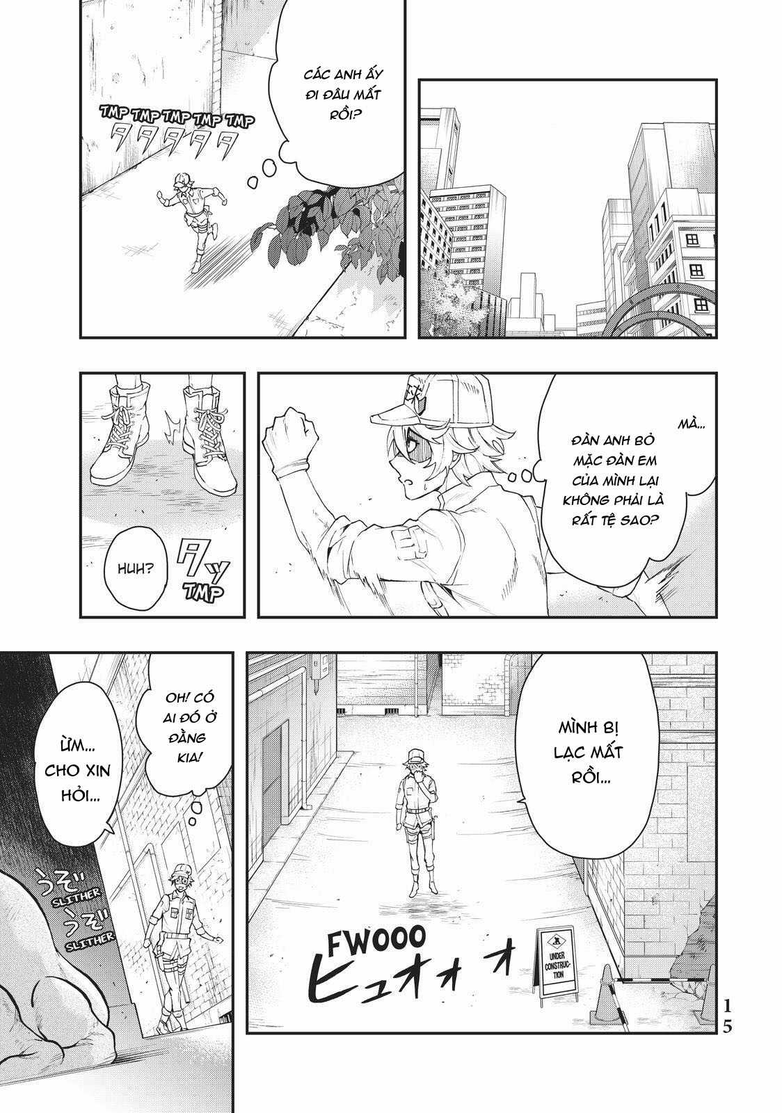 Hataraku Saibou: White - Chapter 1 - Trang 16