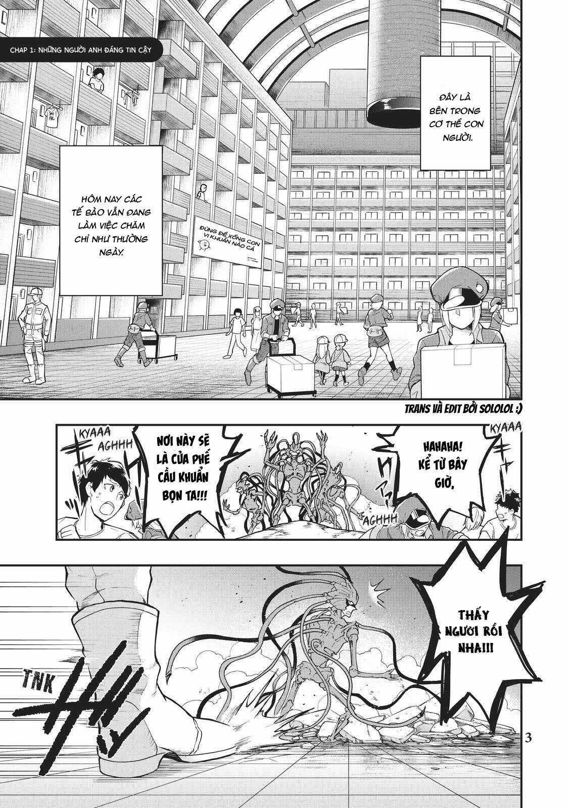 Hataraku Saibou: White - Chapter 1 - Trang 4