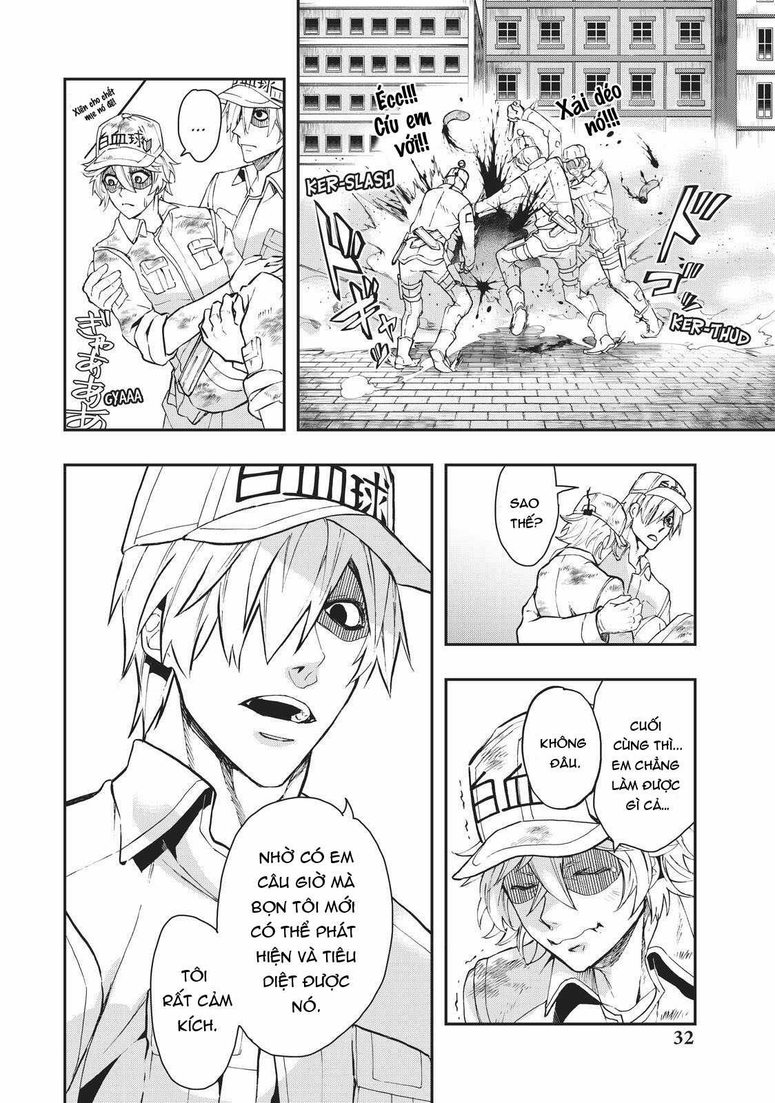 Hataraku Saibou: White - Chapter 1 - Trang 31