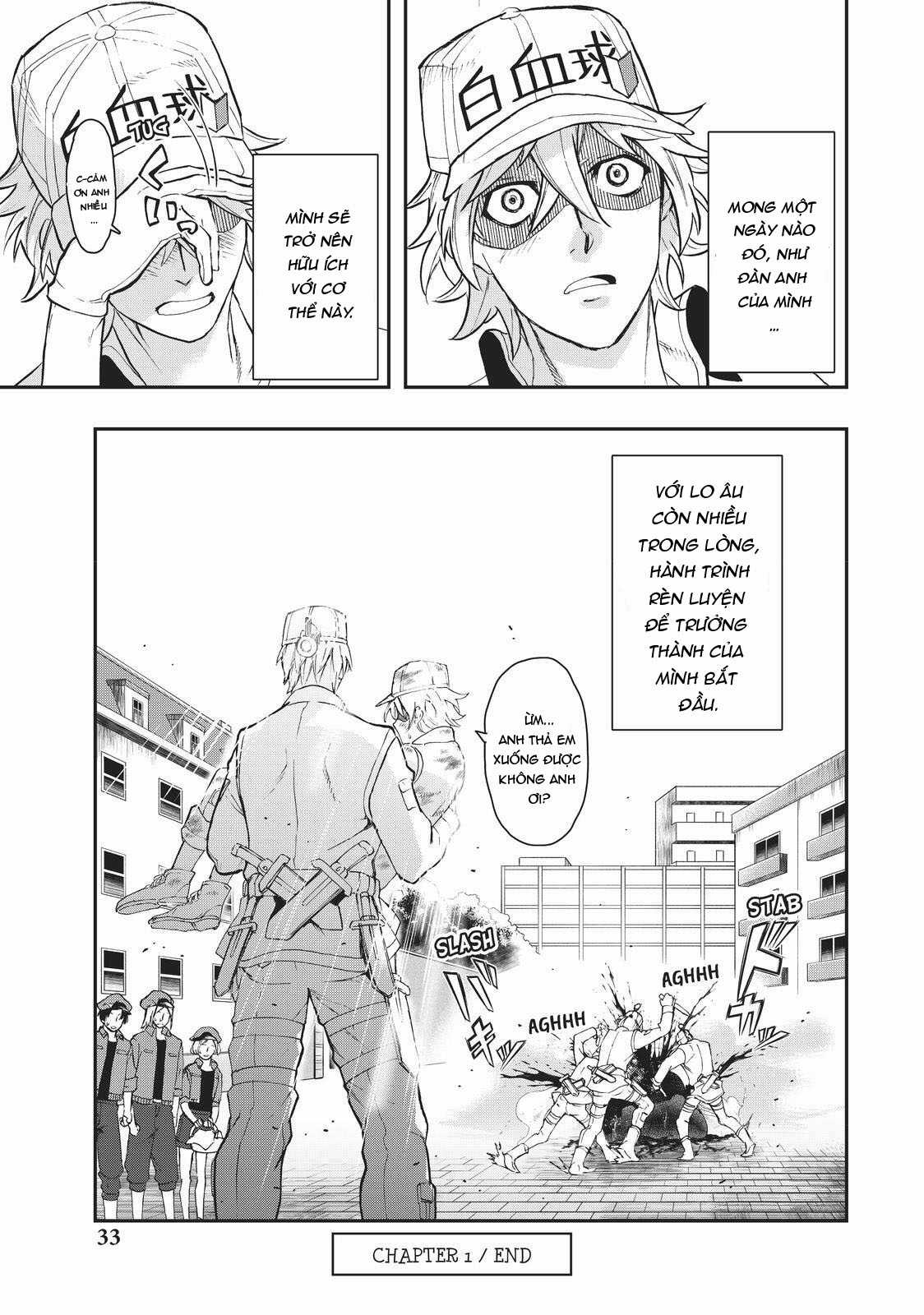 Hataraku Saibou: White - Chapter 1 - Trang 32