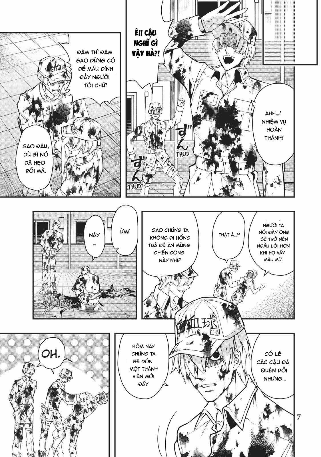 Hataraku Saibou: White - Chapter 1 - Trang 8