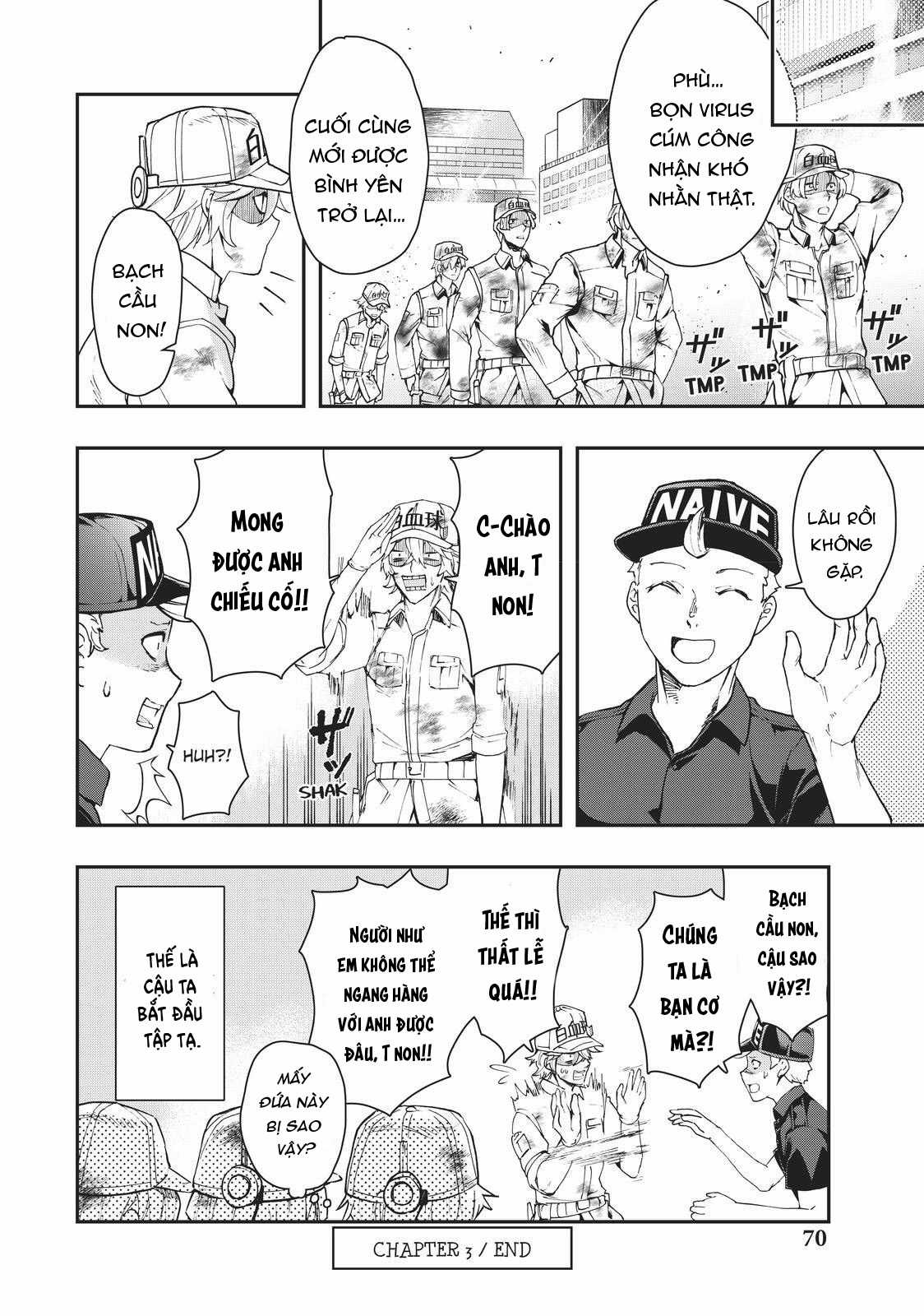 Hataraku Saibou: White - Chapter 3 - Trang 12