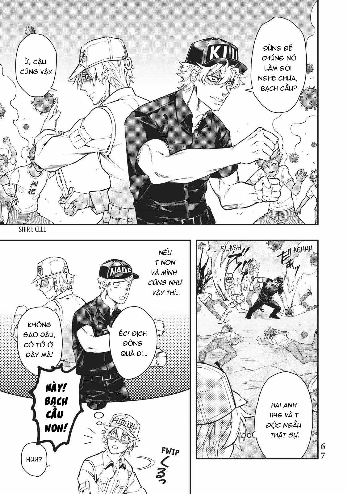 Hataraku Saibou: White - Chapter 3 - Trang 9