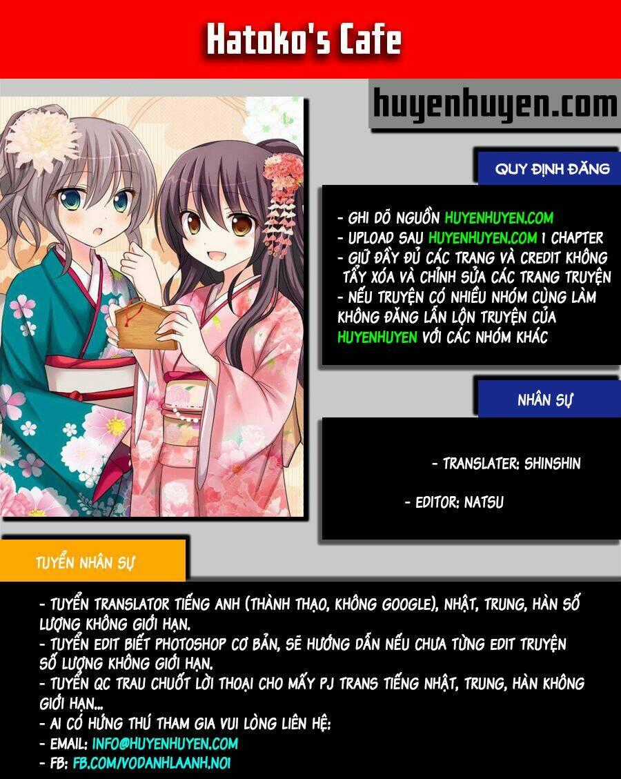 Hatoko’s Cafe - Chapter 3 - Trang 1
