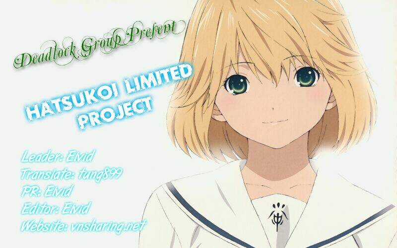 Hatsukoi Limited - Chapter 4 - Trang 1