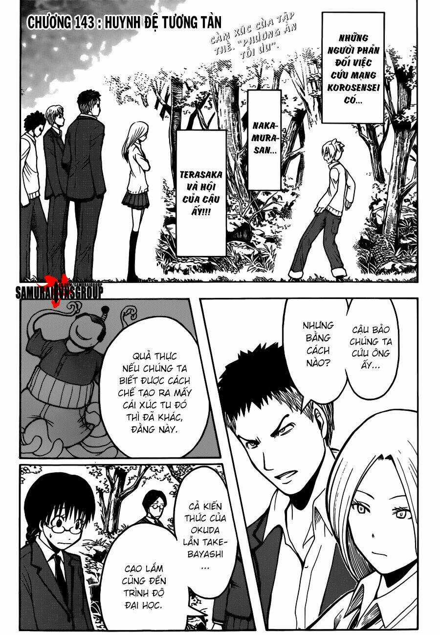 Hãy Ám Sát Ta Để Cứu Lấy Trái Đất - Chapter 143 - Trang 3