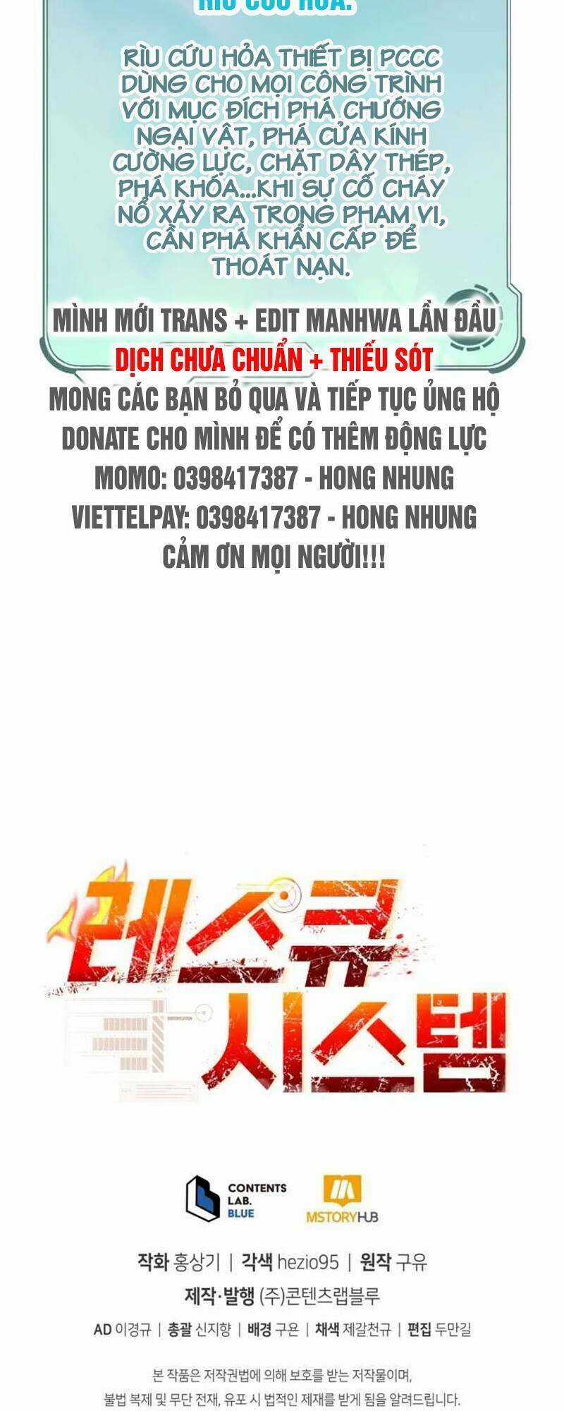 Hệ Thống Cứu Hộ - Chapter 1 - Trang 81