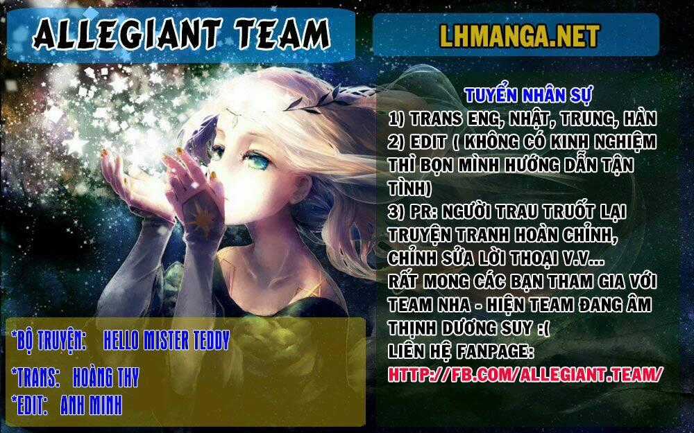 Hello Mister Teddy - Chapter 5 - Trang 1