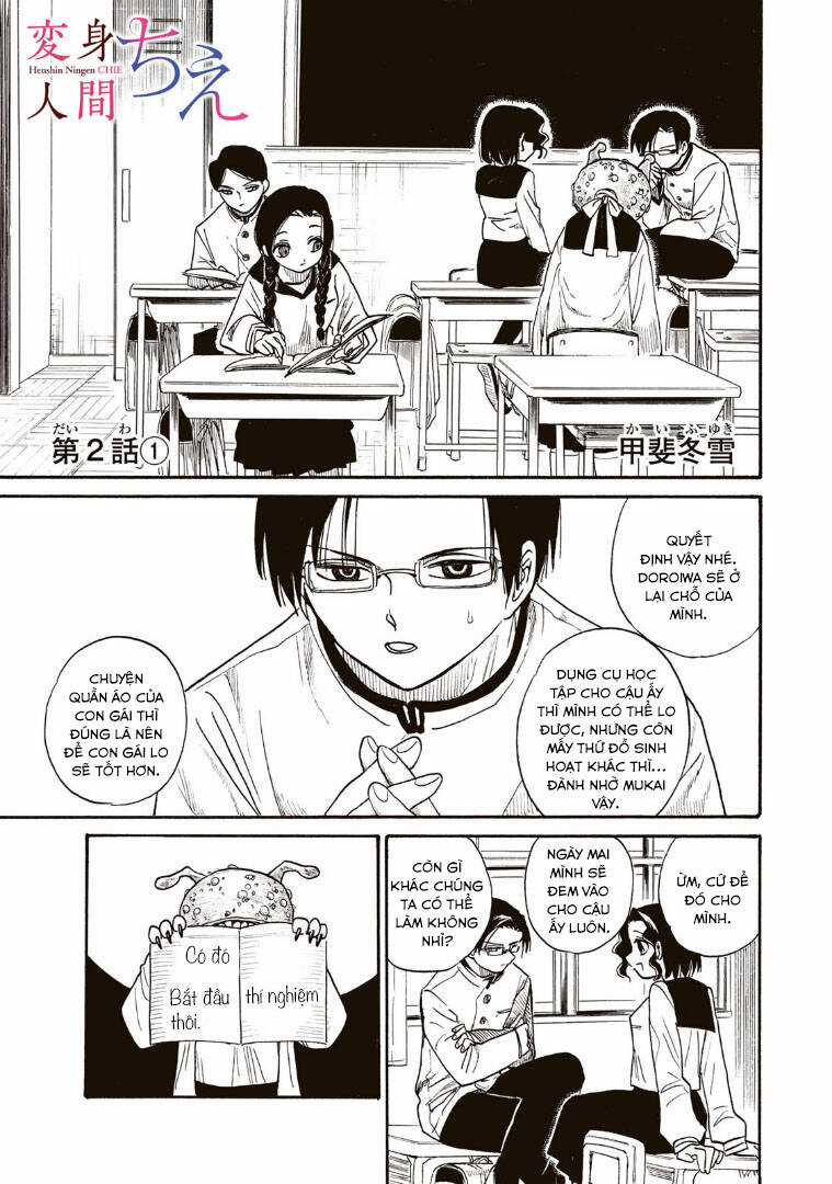 Henshin Ningen Chie - Chapter 2.1 - Trang 3