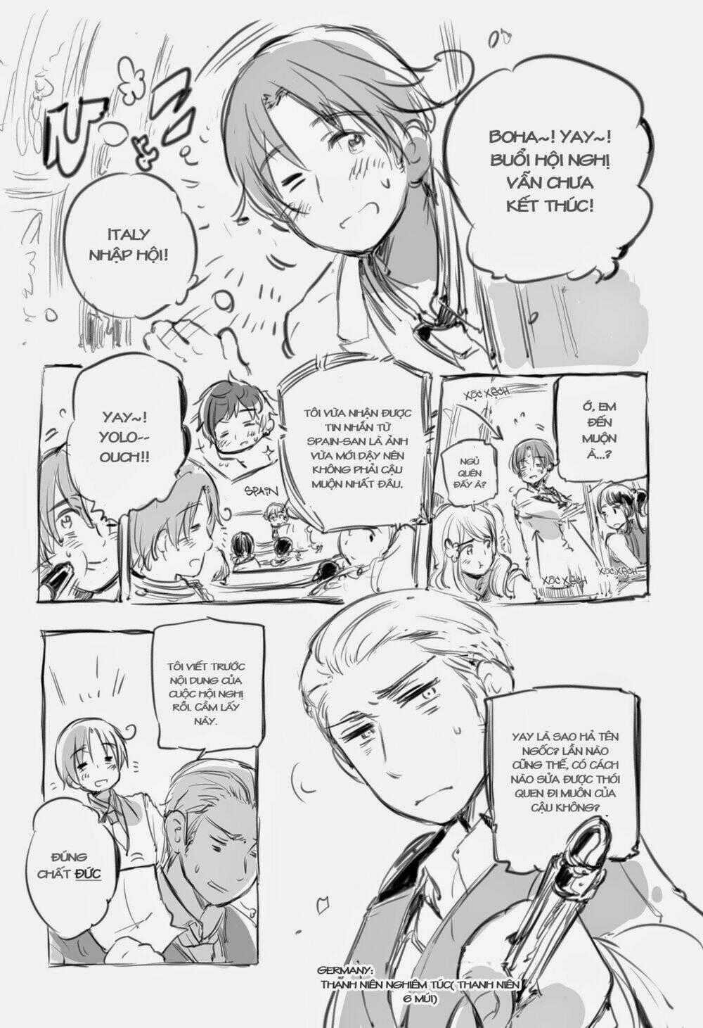 Hetalia World ☆ Stars - Chapter 1 - Trang 2