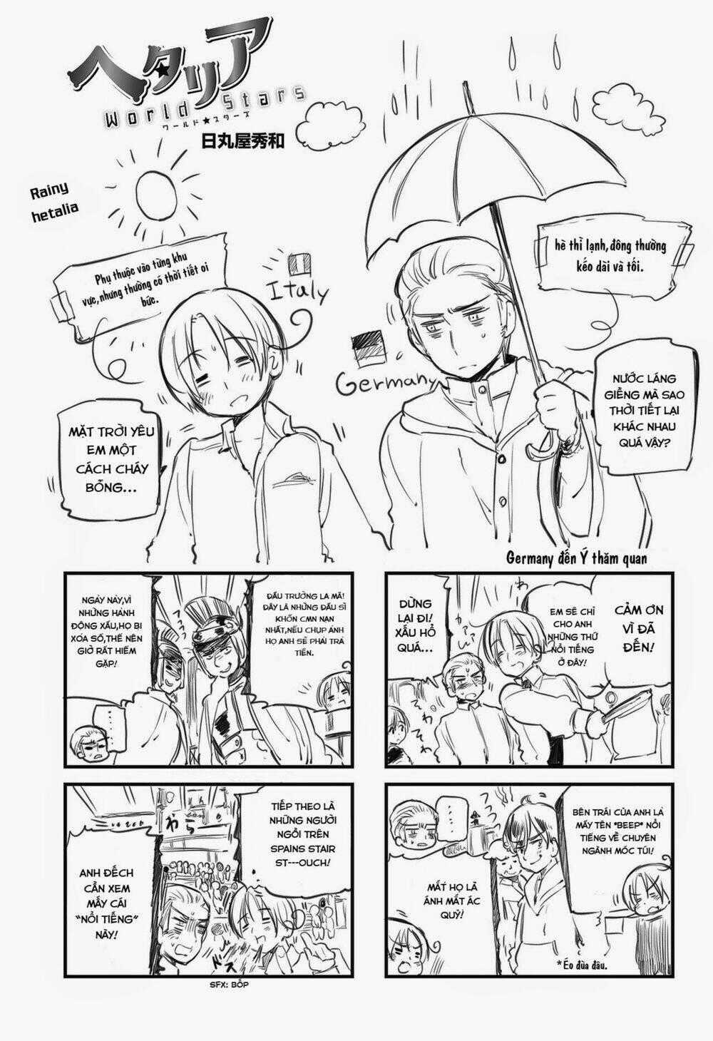 Hetalia World ☆ Stars - Chapter 3 - Trang 1