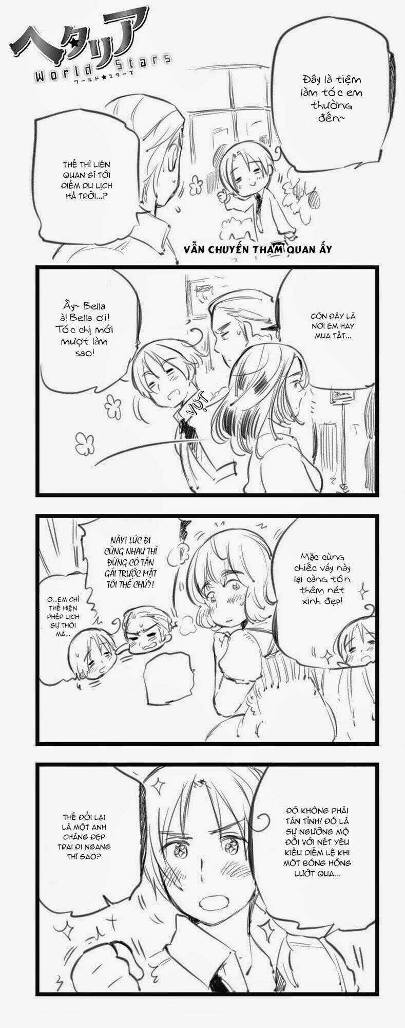 Hetalia World ☆ Stars - Chapter 4 - Trang 1