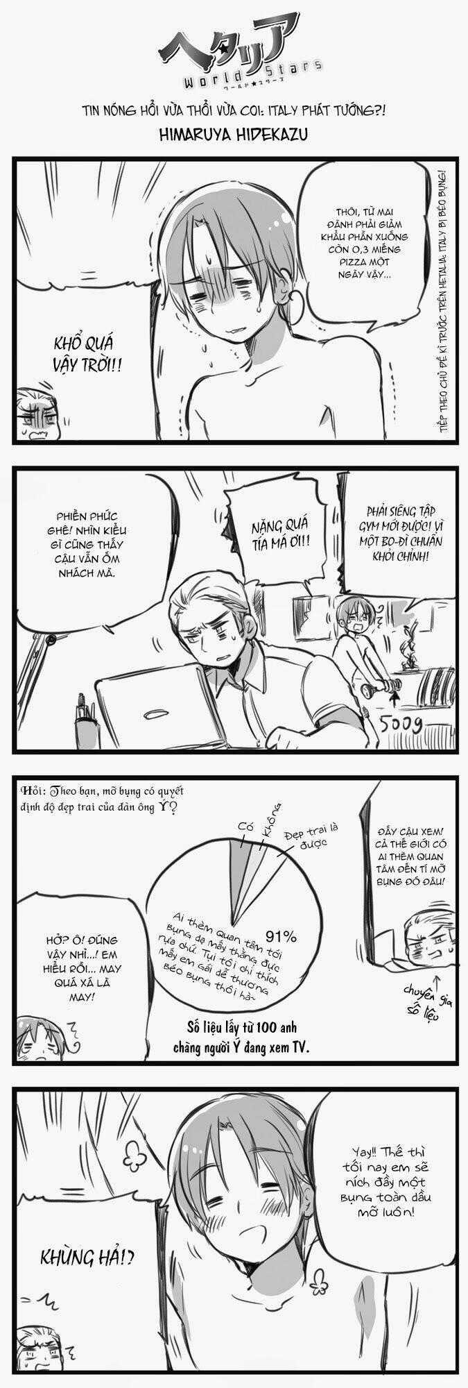 Hetalia World ☆ Stars - Chapter 8 - Trang 1