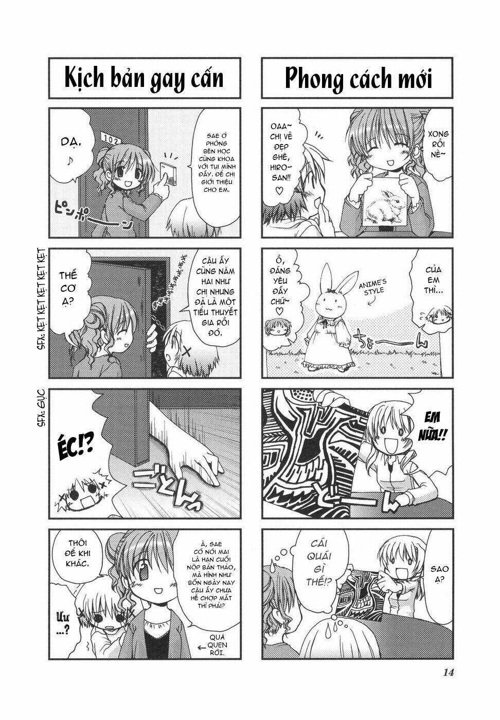 Hidamari Sketch - Chapter 1 - Trang 6
