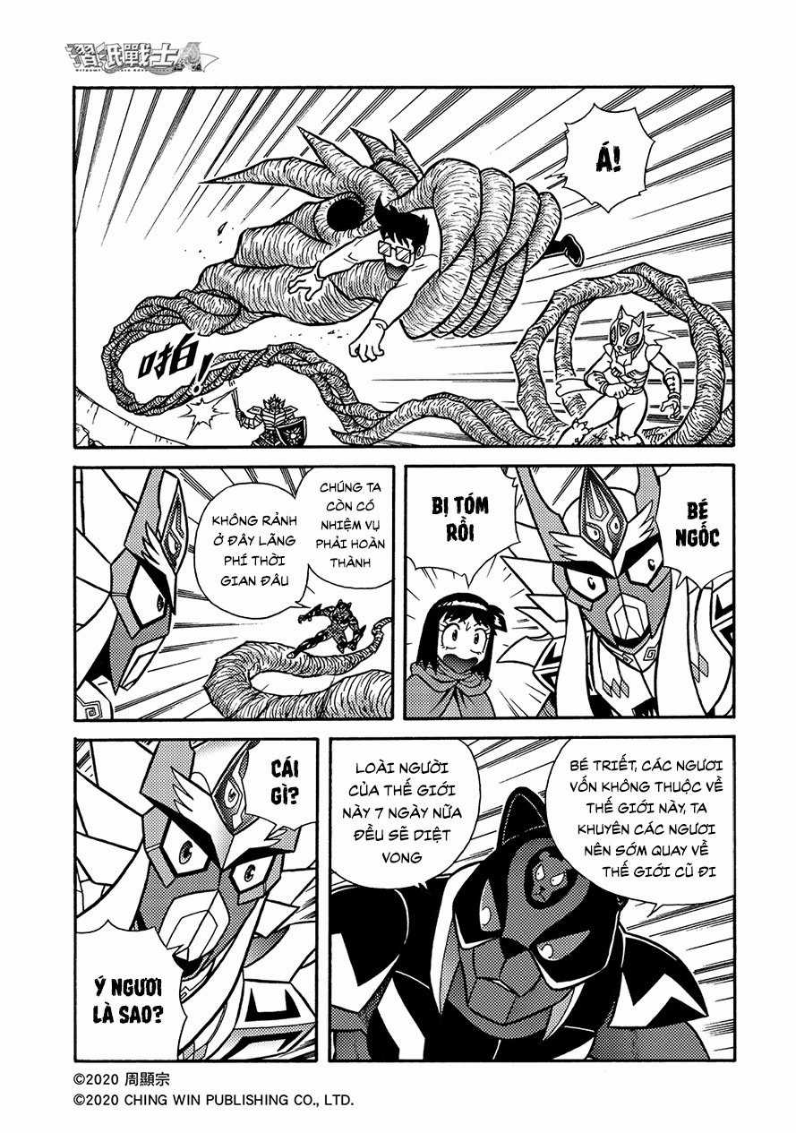 Hiệp Sĩ Giấy A - Chapter 18 - Trang 12