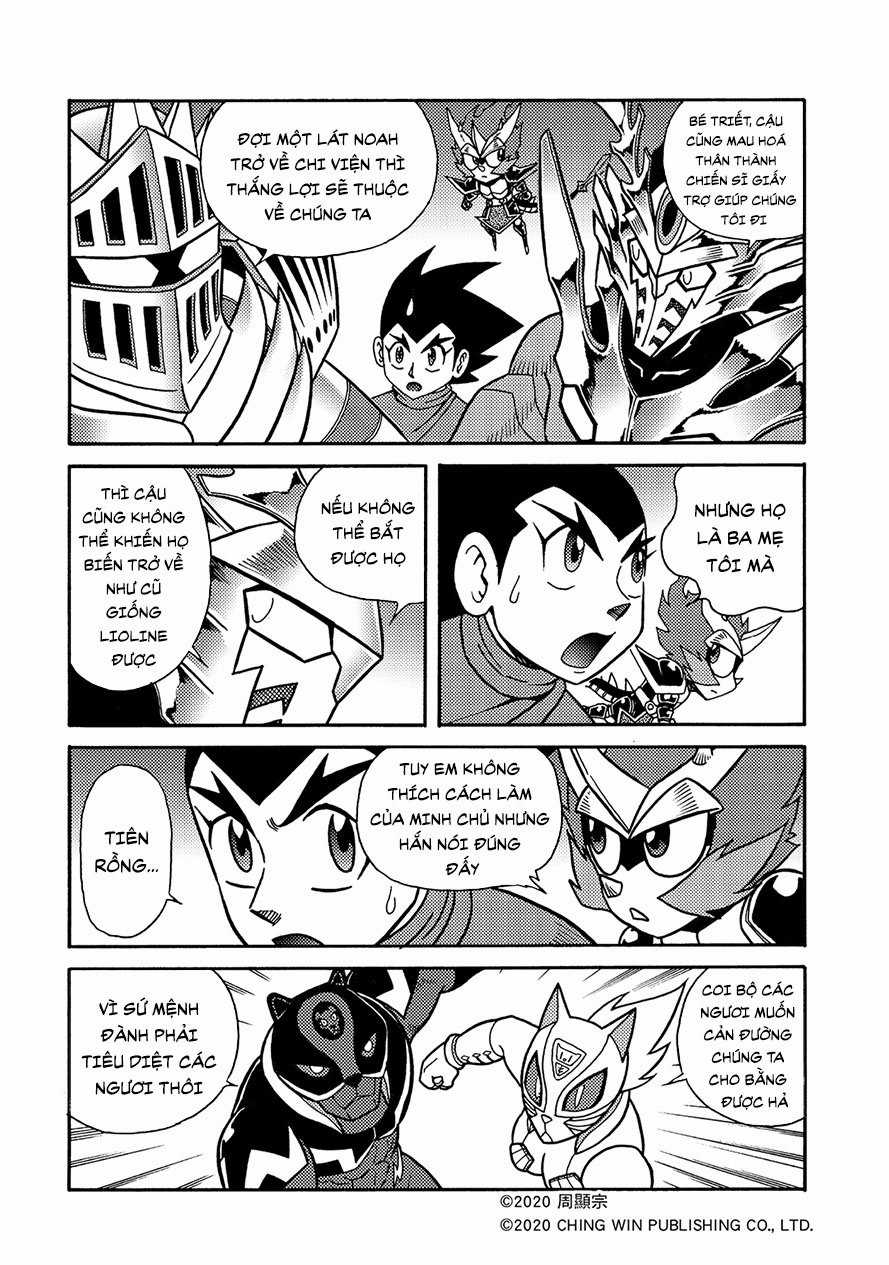 Hiệp Sĩ Giấy A - Chapter 18 - Trang 3