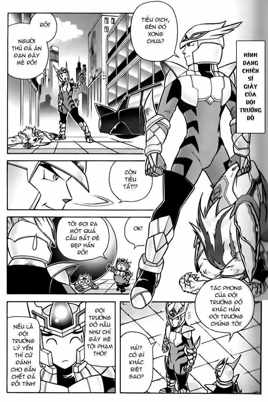 Hiệp Sĩ Giấy G - Chapter 13 - Trang 27