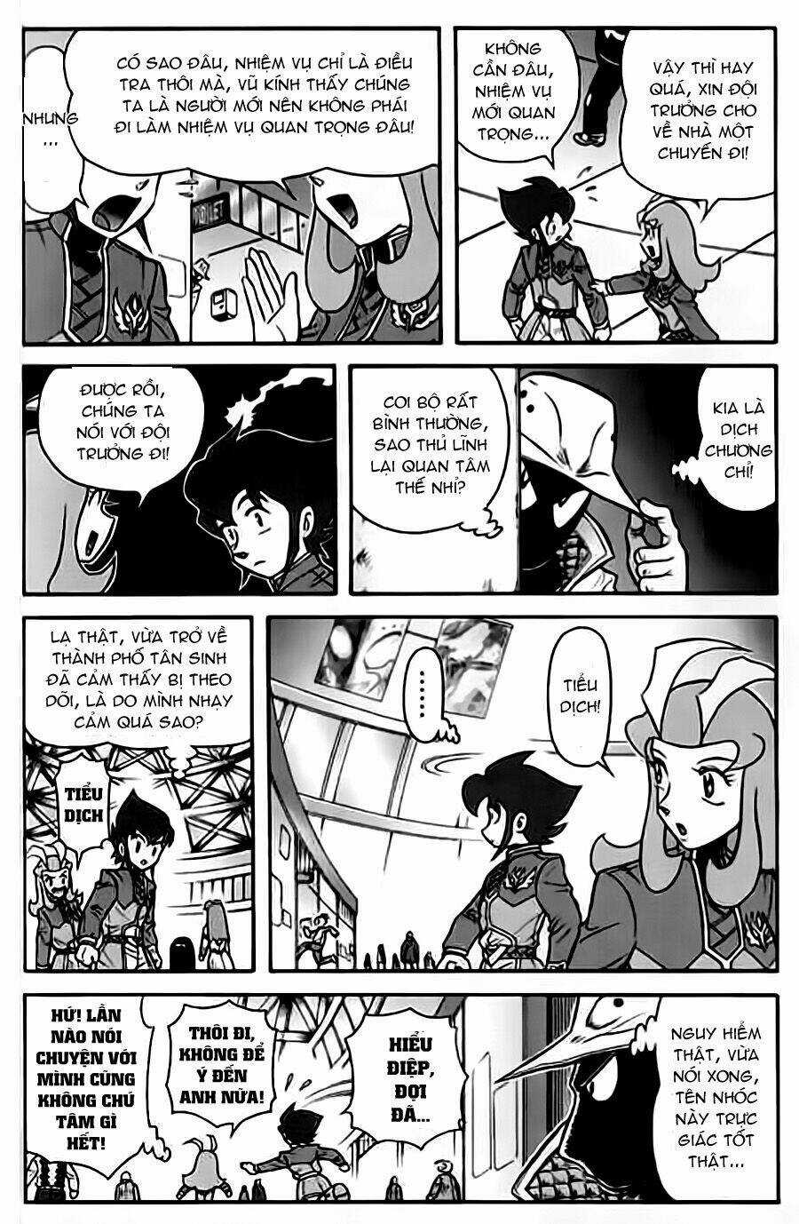 Hiệp Sĩ Giấy G - Chapter 21 - Trang 10