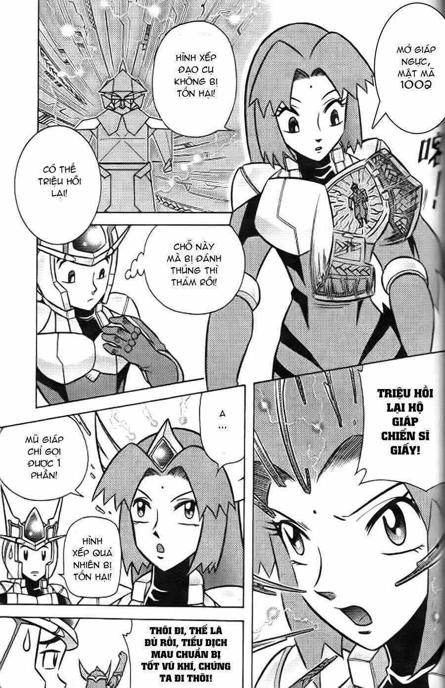 Hiệp Sĩ Giấy G - Chapter 7 - Trang 34