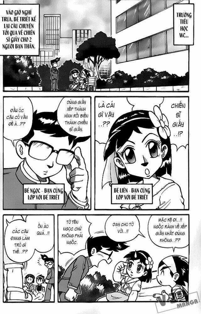 Hiệp Sĩ Giấy - Chapter 1 - Trang 22