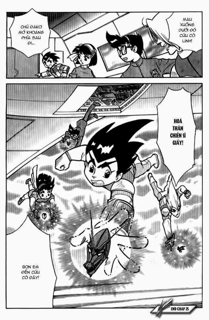 Hiệp Sĩ Giấy - Chapter 35 - Trang 36