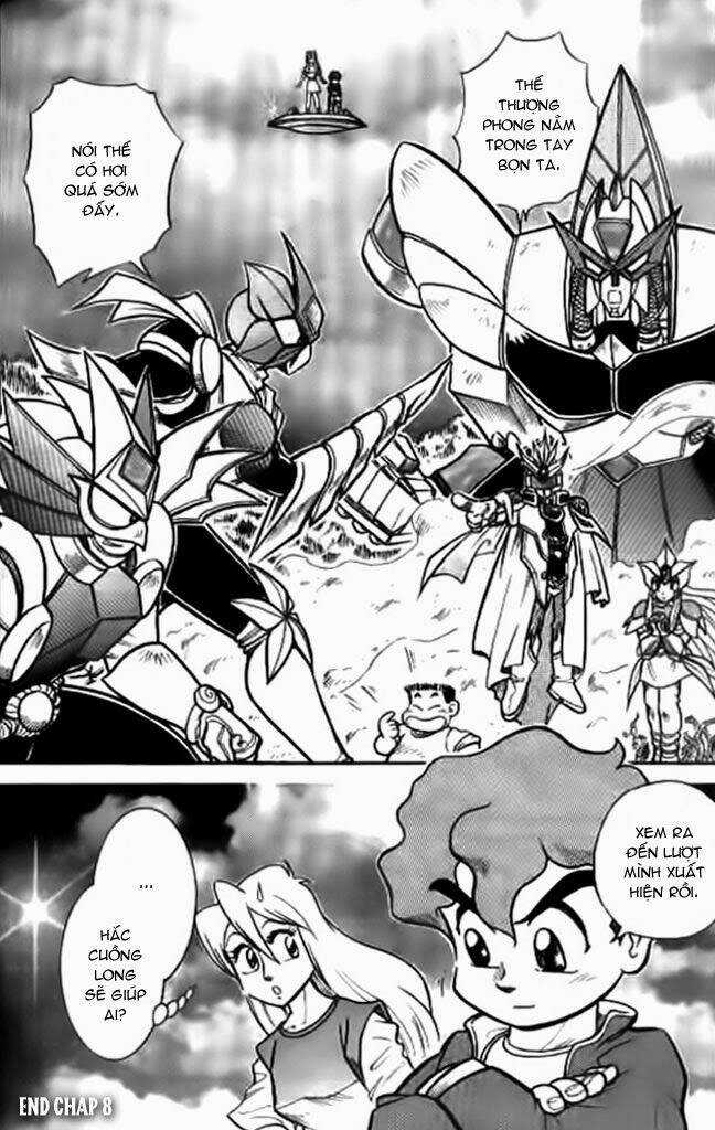 Hiệp Sĩ Giấy - Chapter 8 - Trang 33