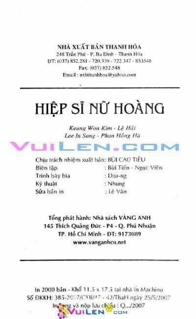 Hiệp Sĩ Nữ Hoàng - Chapter 9 - Trang 186