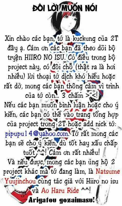 Hiiro No Isu - Chapter 10 - Trang 1