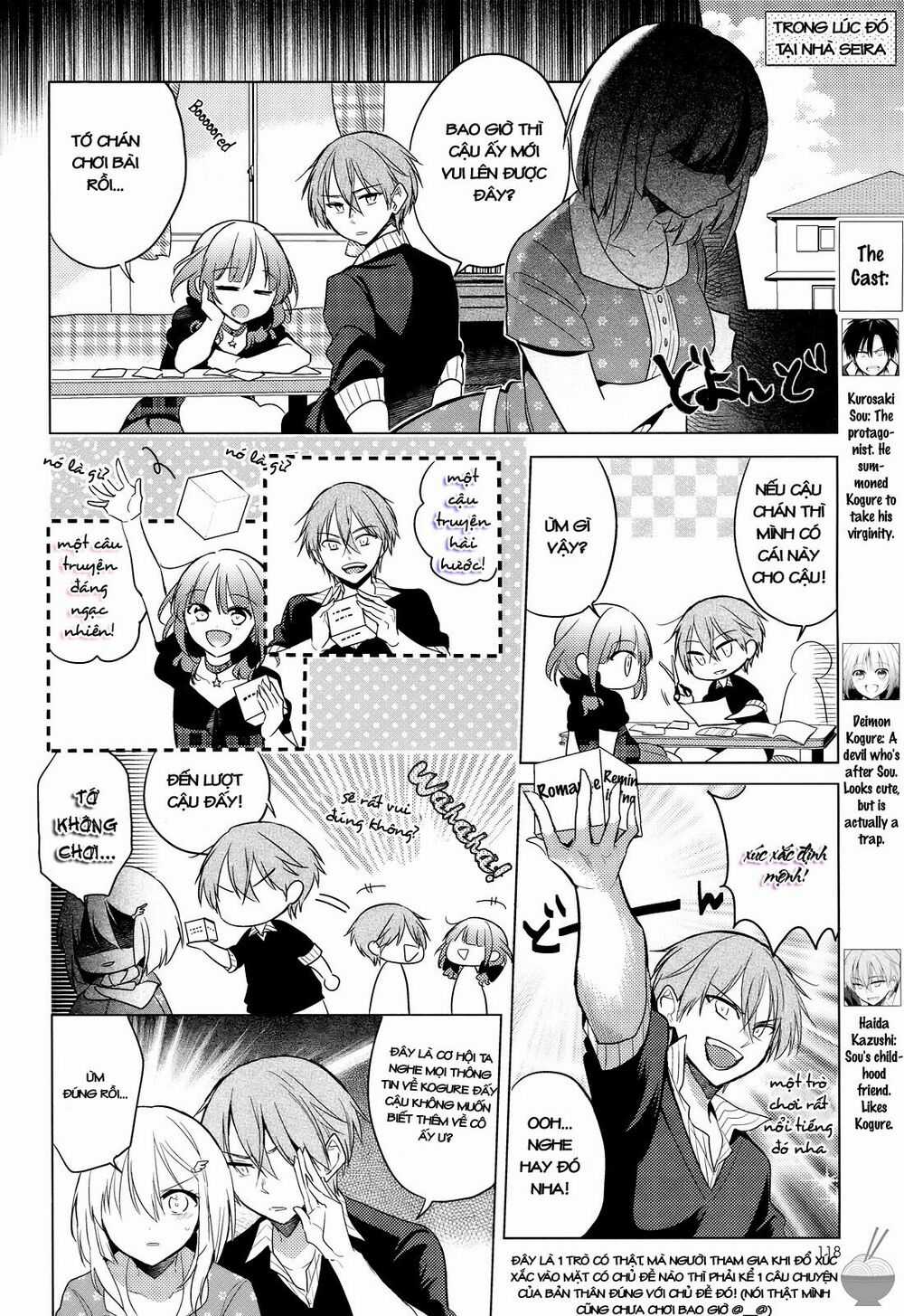 Himitsu no Akuma-chan - Chapter 7.1 - Trang 7