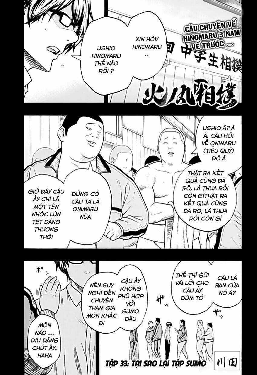 Hinomaru Zumou - Chapter 33 - Trang 3