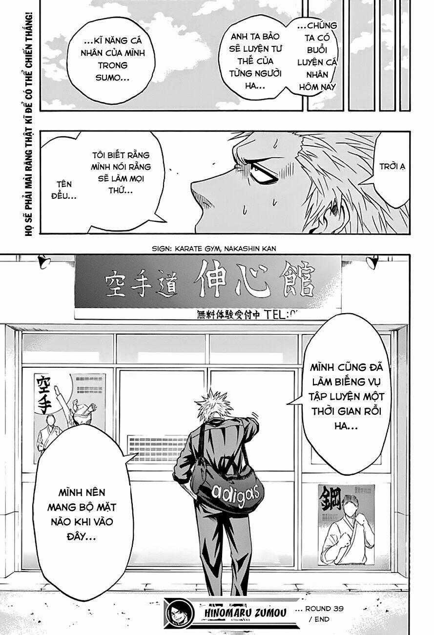 Hinomaru Zumou - Chapter 39 - Trang 19
