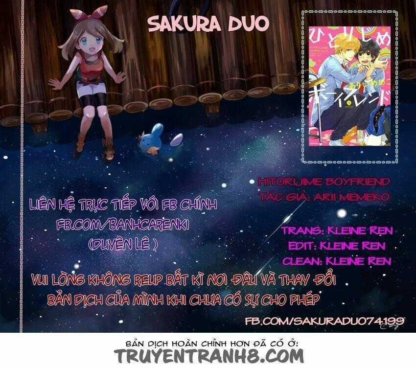 Hitorijme Boyfriend - Chapter 2 - Trang 33