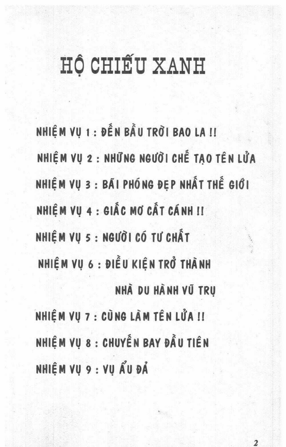 Hộ Chiếu Xanh - Chapter 1 - Trang 1
