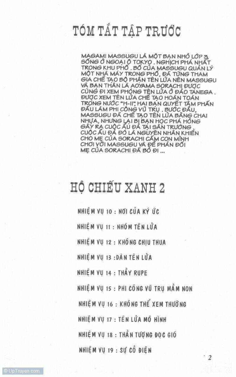 Hộ Chiếu Xanh - Chapter 2 - Trang 2