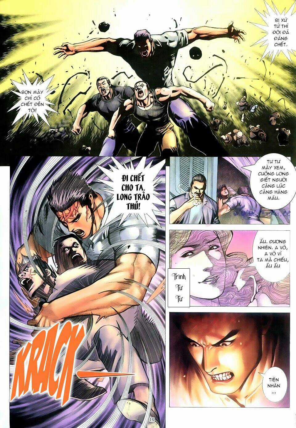 HỔ CUỒNG LONG - Chapter 1 - Trang 9