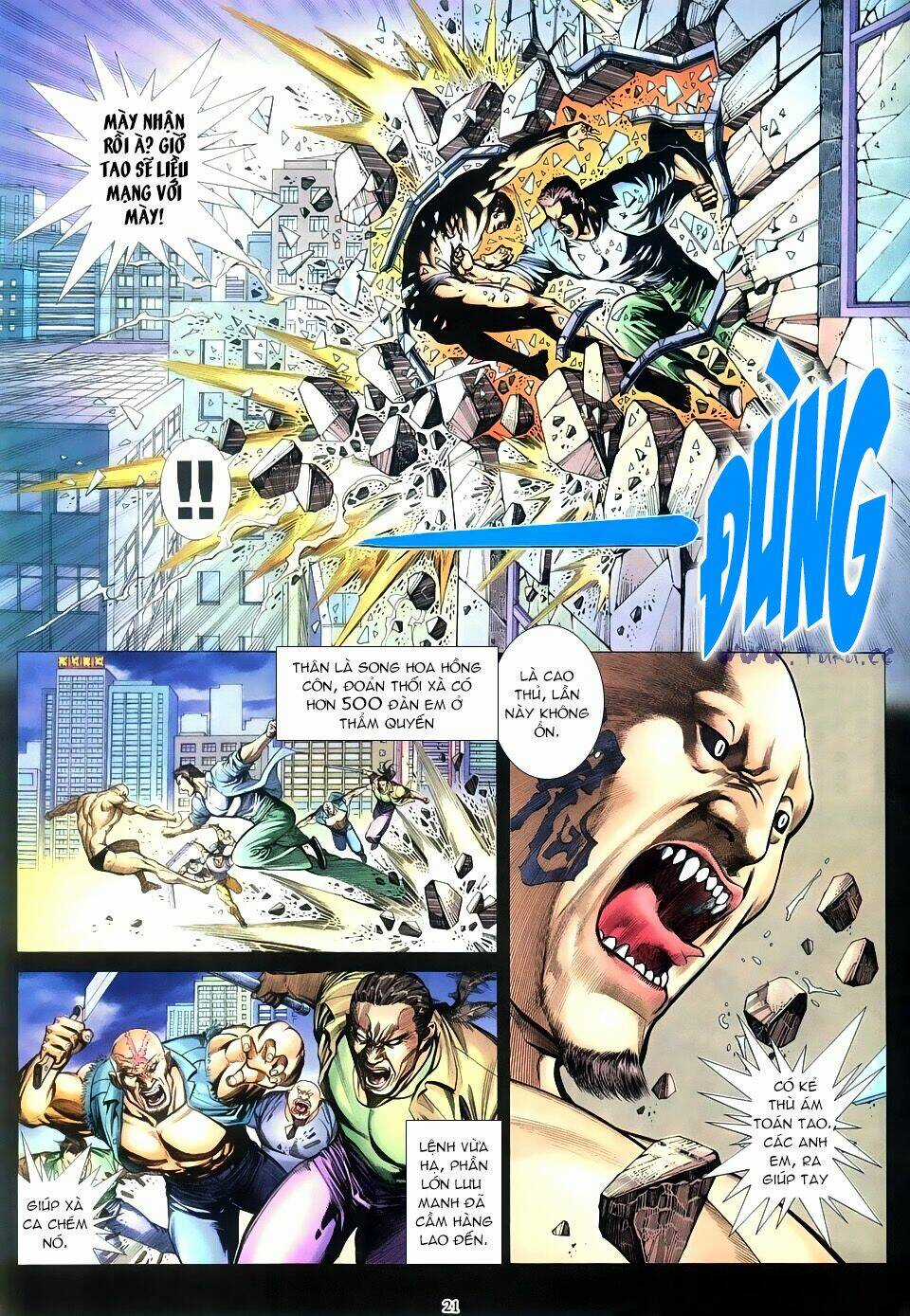 HỔ CUỒNG LONG - Chapter 2 - Trang 21