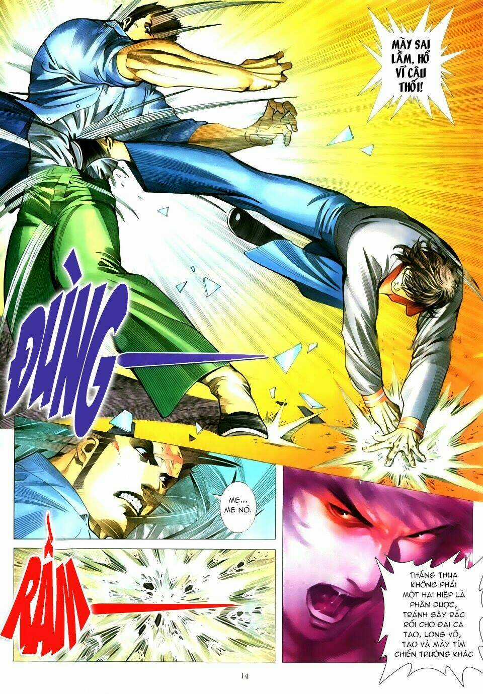 HỔ CUỒNG LONG - Chapter 4 - Trang 13