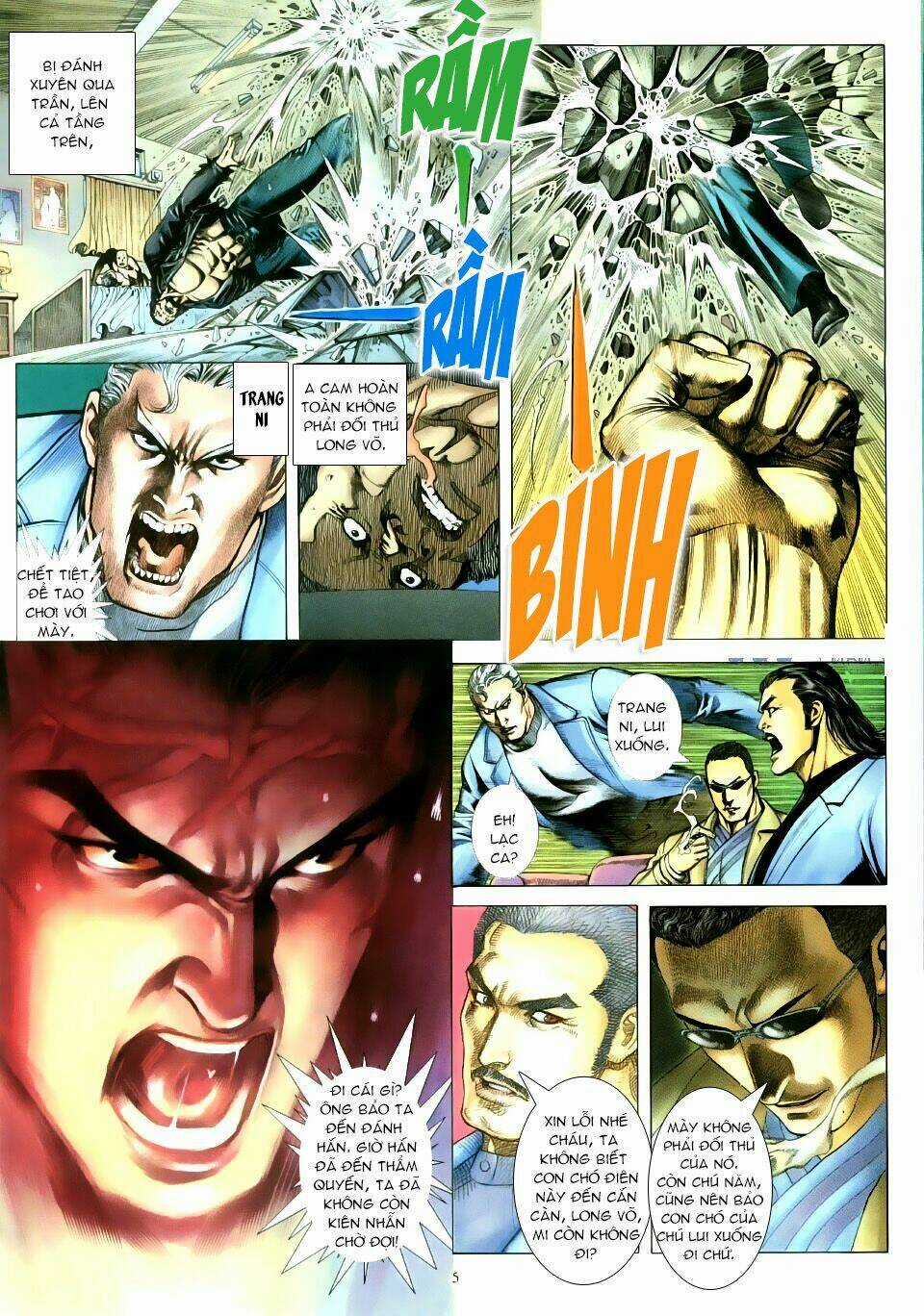 HỔ CUỒNG LONG - Chapter 4 - Trang 5